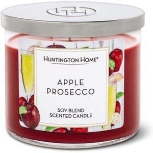 HUNTINGTON HOME APPLE PROSECCO SOY BLEND SCENTED LARGE CANDLE